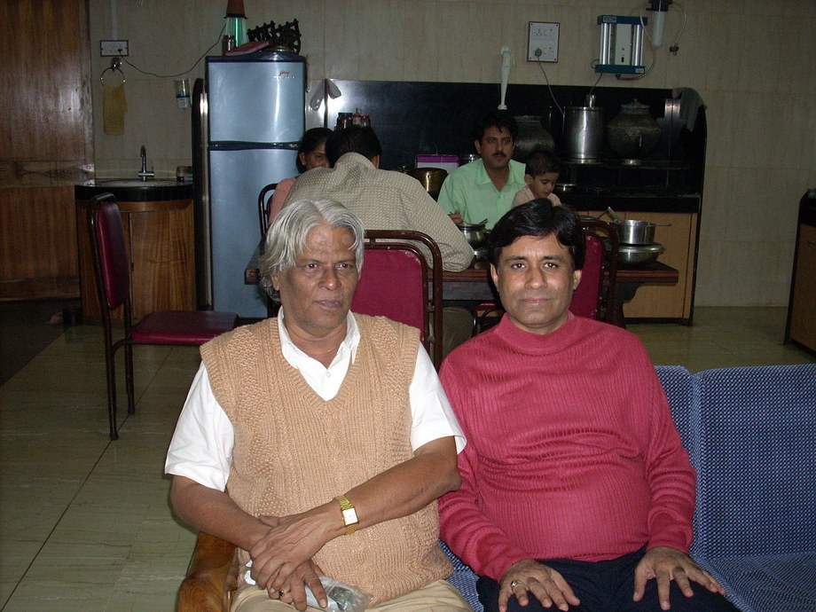 Guru ji and mysel Nov 2008